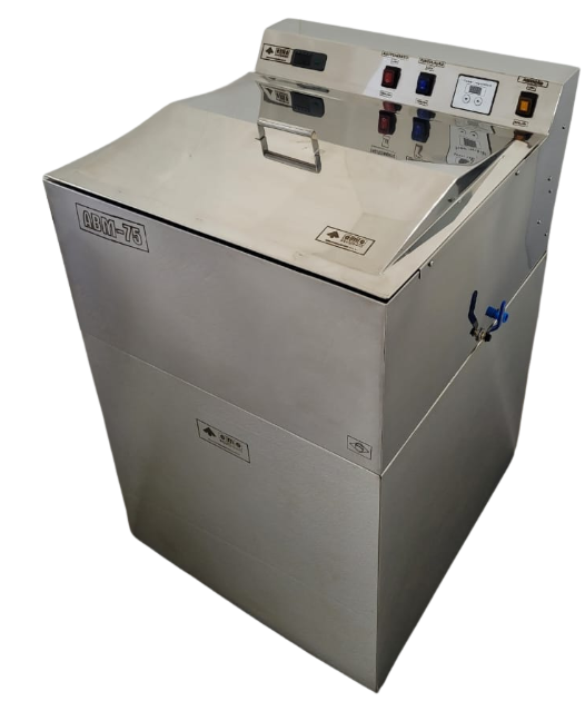 Banho Maria para Descongelamento de Leite Humano, modelo ABM-75 com agitação de frascos